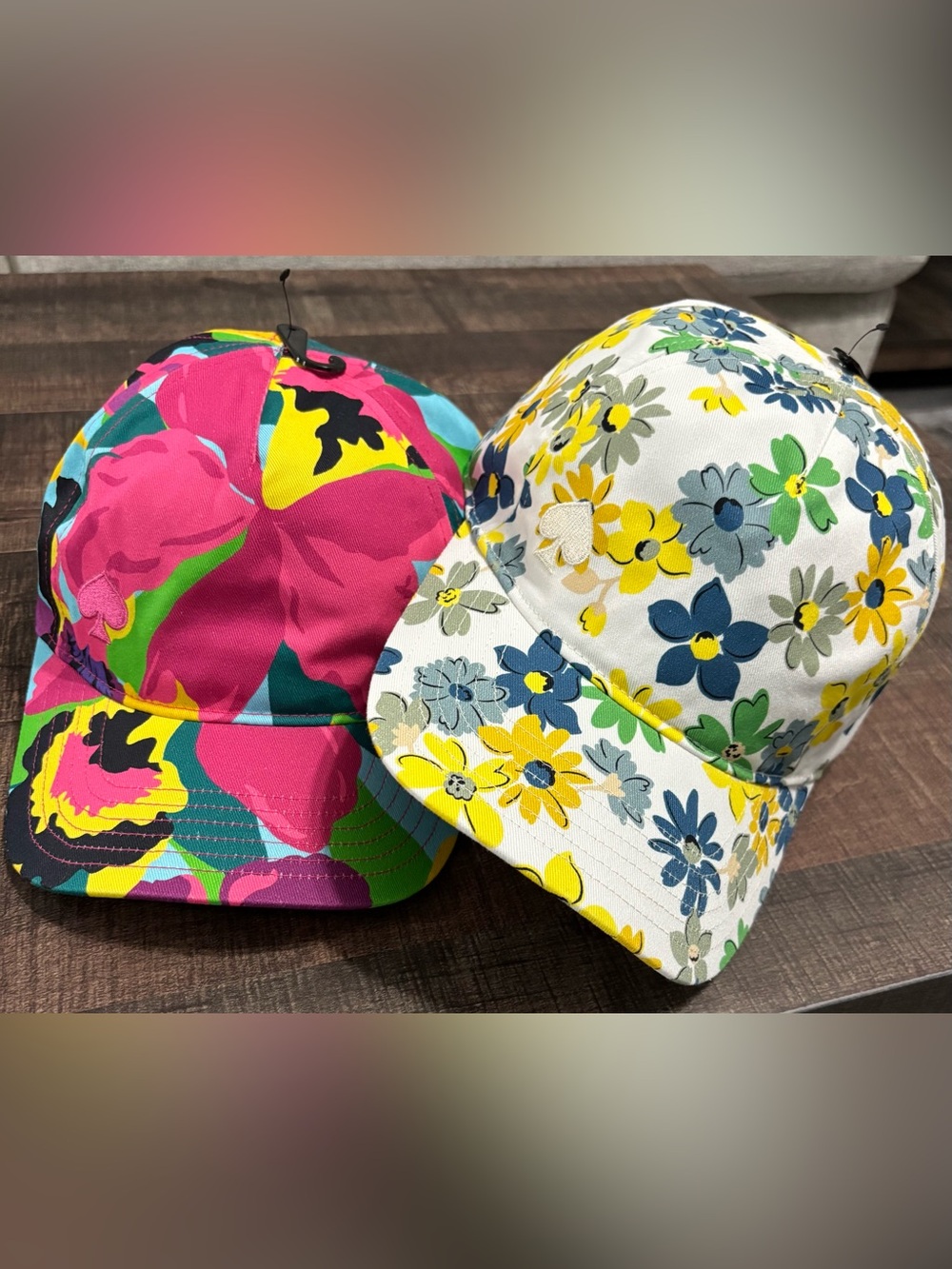 Kate Spade Orchid Bloom or Floral French Cream Baseball Caps 🧢Buyer Choose One🧢